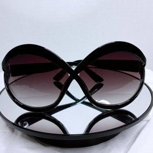 Large Frame Oversized Sunglasses - Black - RESTOCK